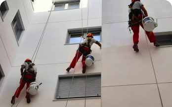 Proyectos intermedios de reparaciones o mortero monocapa.