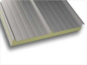 Panel sandwich sin tapajuntas para una instalación más sencilla
